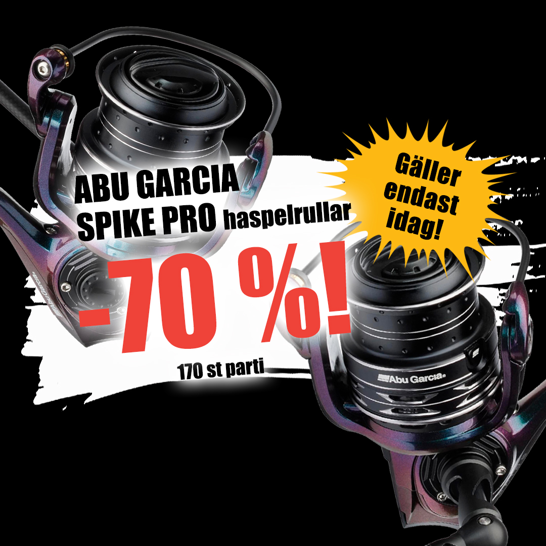 Abu Garcia Spike Pro haspelrulle
