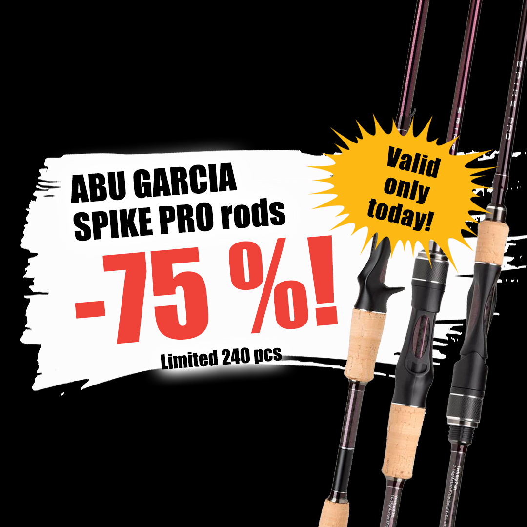 Abu Garcia Spike Pro rods